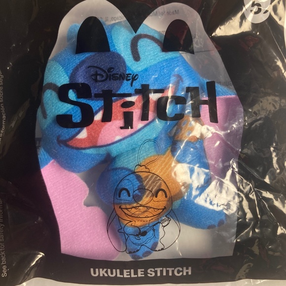 Adorable Stitch with Ukulele Happy Meal Toy, NWT - Picture 2 of 7